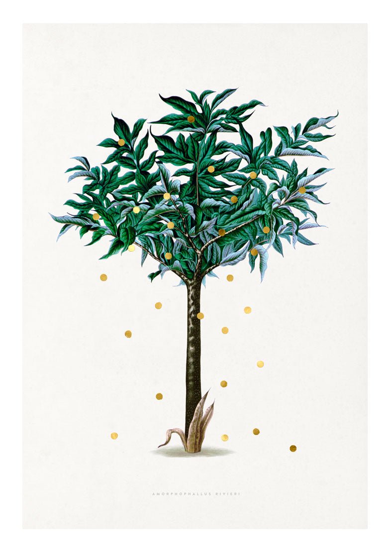Gold Dots Stella Tree