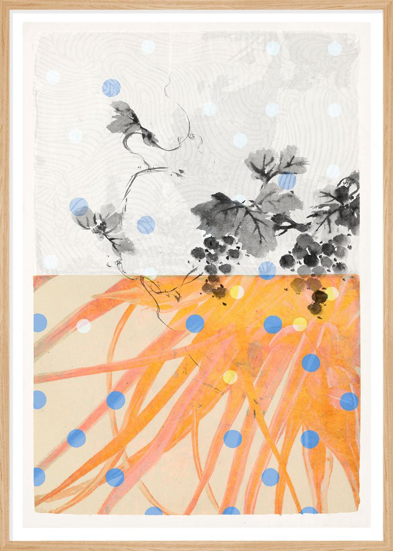 Abstract & Organic 3 – eksklusivt giclée-kunsttryk af Peter Stoltze, trykt på Hahnemühle