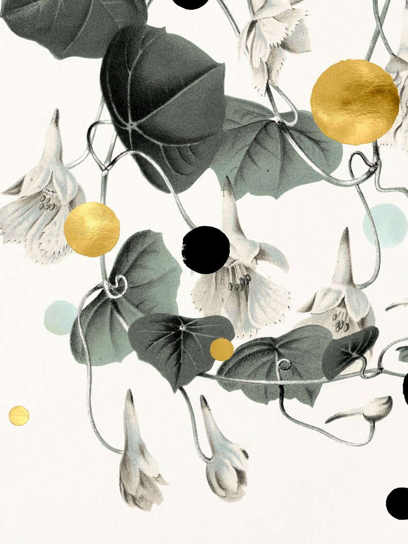 Rain May Ask to Drop – Eksklusivt giclée-print på Fabriano-papir med håndforædlede detaljer.