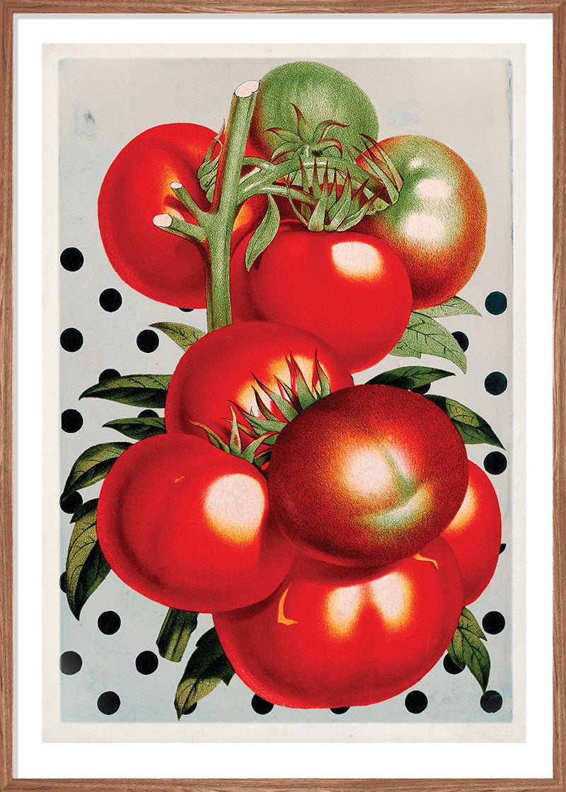 Juicy Tomato Polka Dots