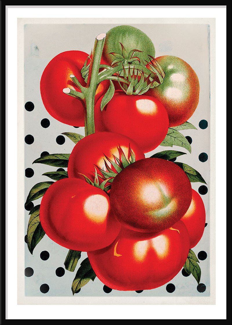 Juicy Tomato Polka Dots