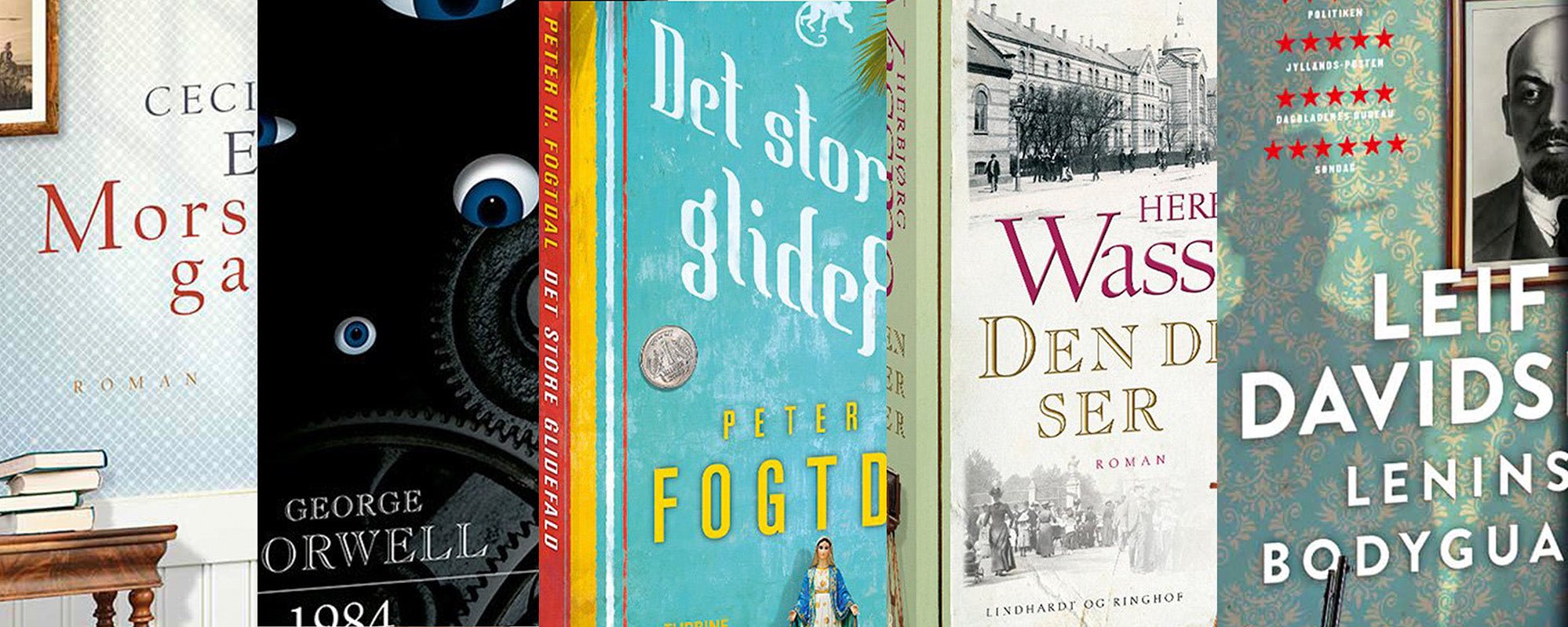 Omslagsdesign til bøger, der bliver set