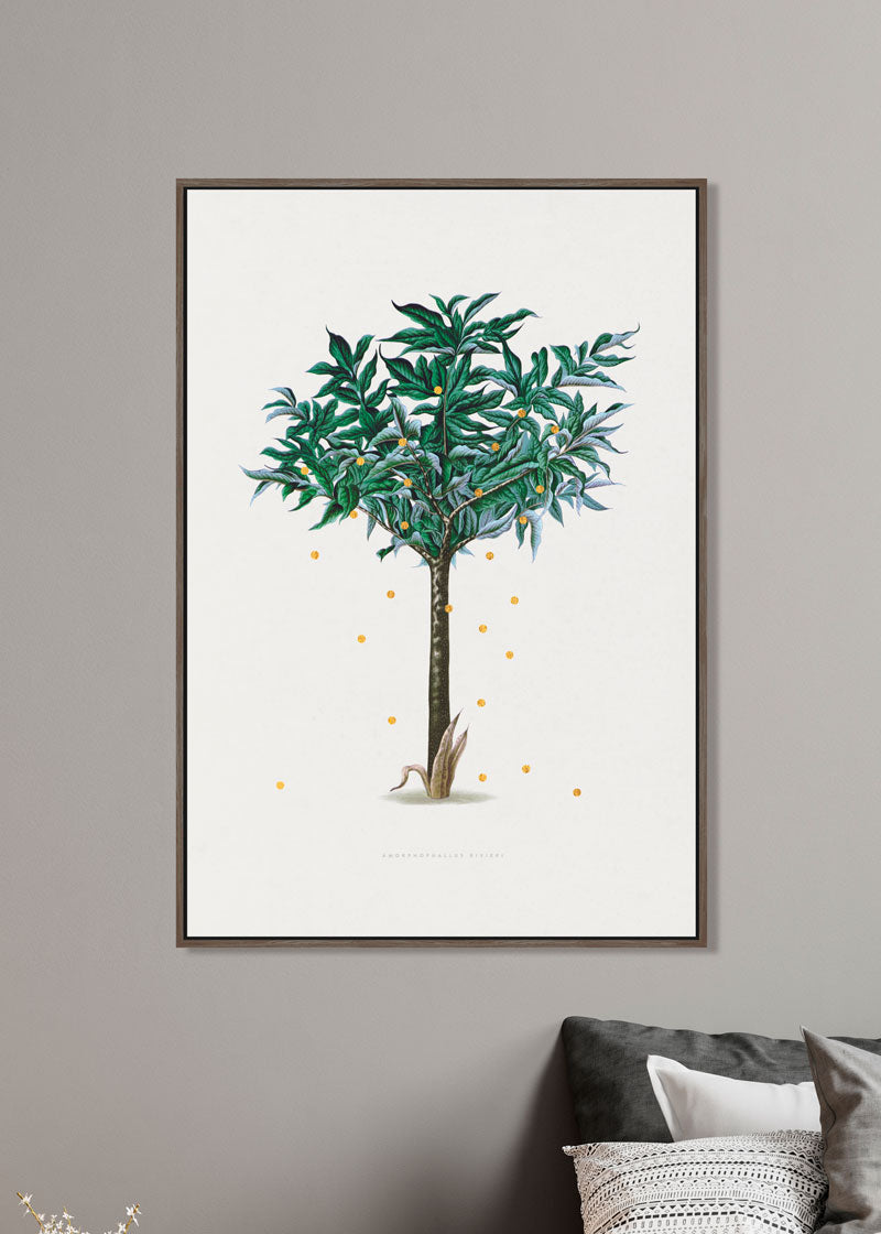 Gold Dots Stella Tree Svæveramme